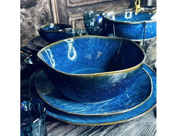 Салатник 25*10см Lenardi AQUAMARINE 133-310