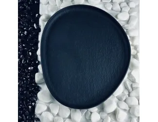 Тарелка 34х28х2см Эфиопия 135-065 черная