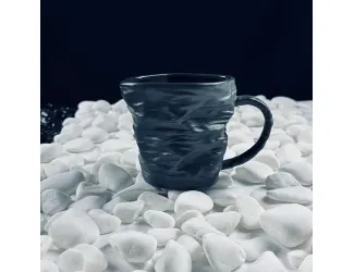 Кружка 350 мл Lenardi Эфиопия 135-075 черная