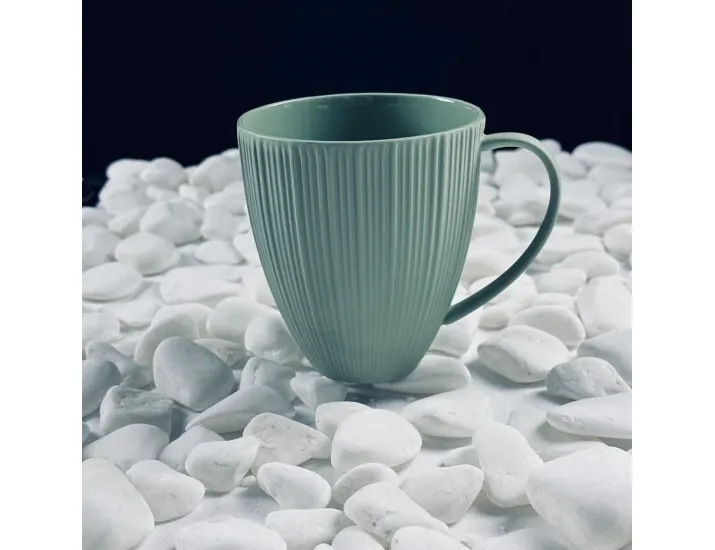 Кружка 400мл Lenardi Эфиопия 135-080 зеленая