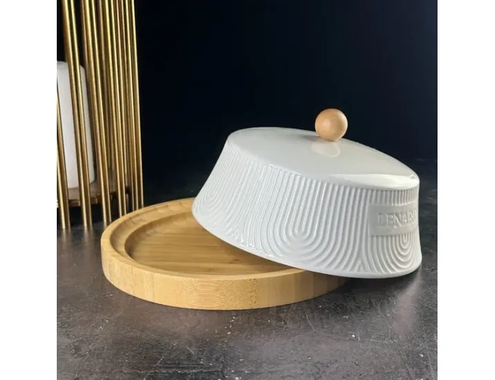 Масленка 17см Lenardi Bamboo 140-081