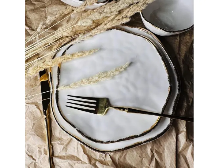 Набор из 6 тарелок 20см Lenardi Офелия 142-005