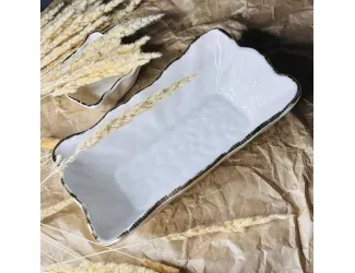 Прямоугольный салатник 26х15,5х6,5см Lenardi Офелия 142-015