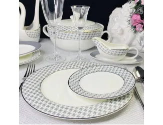 Набор из 6 тарелок 16,5см Lenardi EARL GREY 145-407