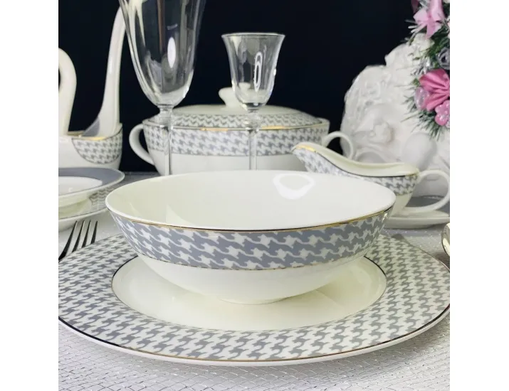 Набор из 6 салатников 18см Lenardi EARL GREY 145-409