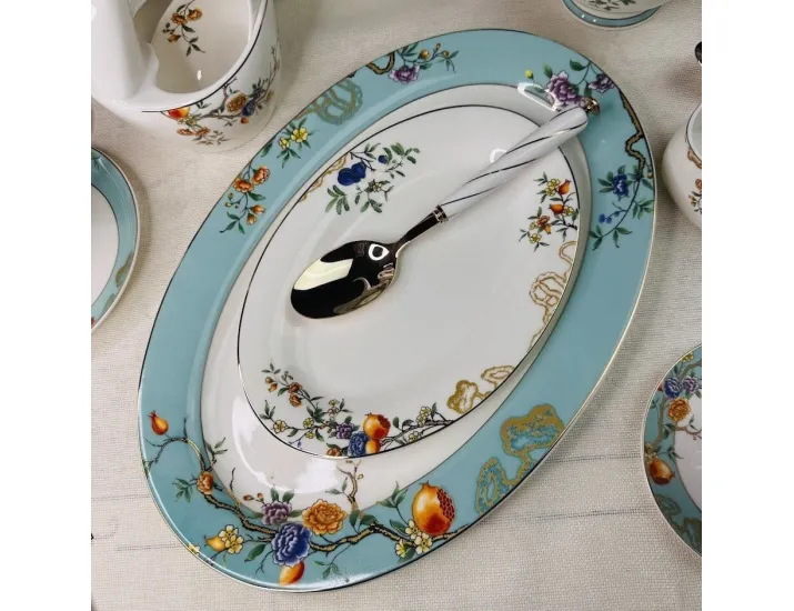 Овальное блюдо 35,5см Lenardi HANOMI 145-478