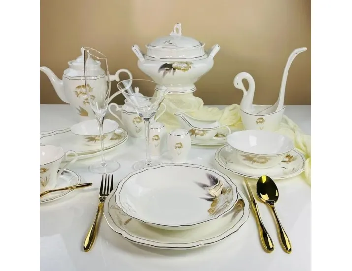 Чайно-столовый сервиз 105предметов Lenardi Камилла 145-647