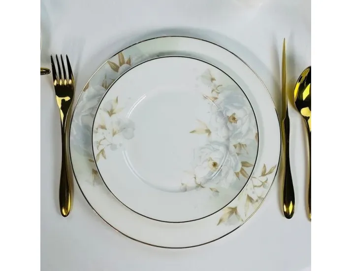 Набор из 6 тарелок 21,5см Lenardi Лилиан 145-687