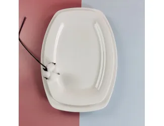 Прямоугольное блюдо 32,5см Lenardi Bianco 181-223