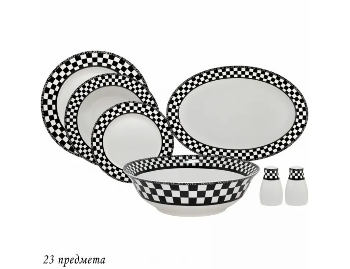 Обеденный сервиз 23предмета Lenardi ENJOY 205-429