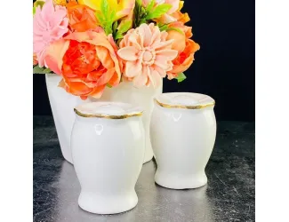 Набор солонок 2шт MAGNOLIA Gold Lenardi 205-585