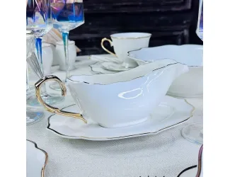 Соусник с блюдцем MAGNOLIA GOLD Lenardi 205-586