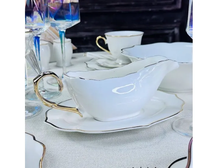 Соусник с блюдцем MAGNOLIA GOLD Lenardi 205-586