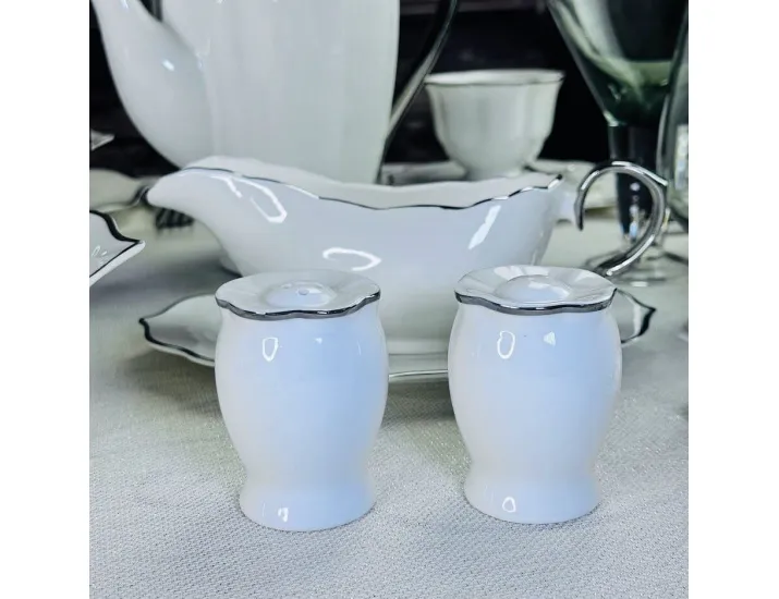 Набор солонок 2шт MAGNOLIA SILVER Lenardi 205-585