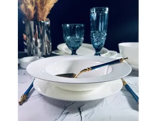 Набор из 6 глубоких тарелок 23см Lenardi Атлант 205-626