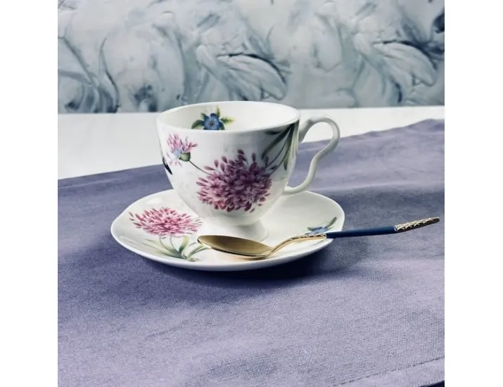 Чайный набор 12предметов 240мл Lenardi Flowers 205-957