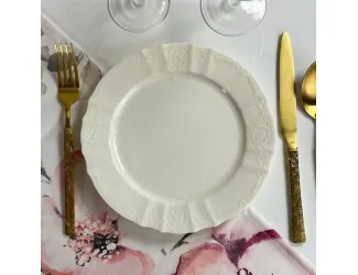 Набор из 6 тарелок 21см  MARIA CREAM Lenardi 225-054