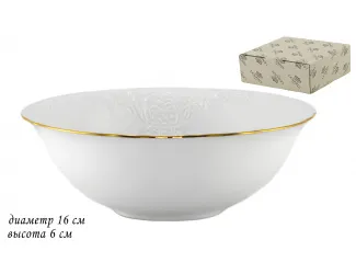 Салатник 16 см Lenardi Maria gold 226-007