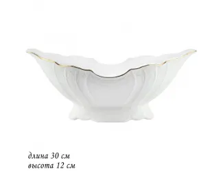 Фруктовница 30см Lenardi Maria gold 226-028