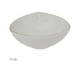 Салатник 17см Lenardi Maria gold 226-123