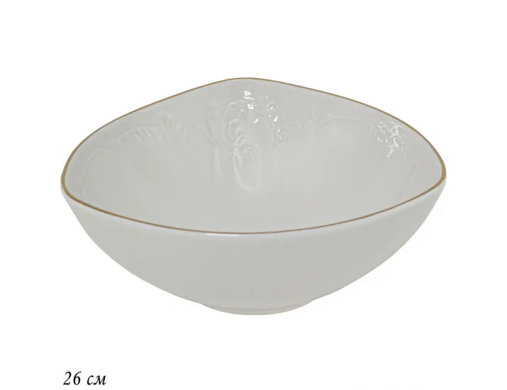 Салатник 26см Lenardi Maria gold 226-124