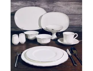 Обеденный сервиз на 6 персон 96 предметов Lenardi Maria gold 226-171