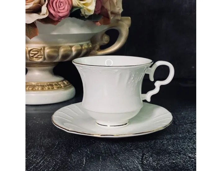 Чайный набор 12предметов 300мл Lenardi Maria gold 226-174