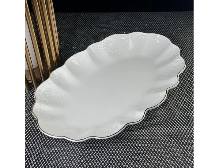 Блюдо 35см Lenardi Maria gold 226-188