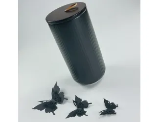 Банка с крышкой 20см(1,1л) Lenardi Blackwood 235-025