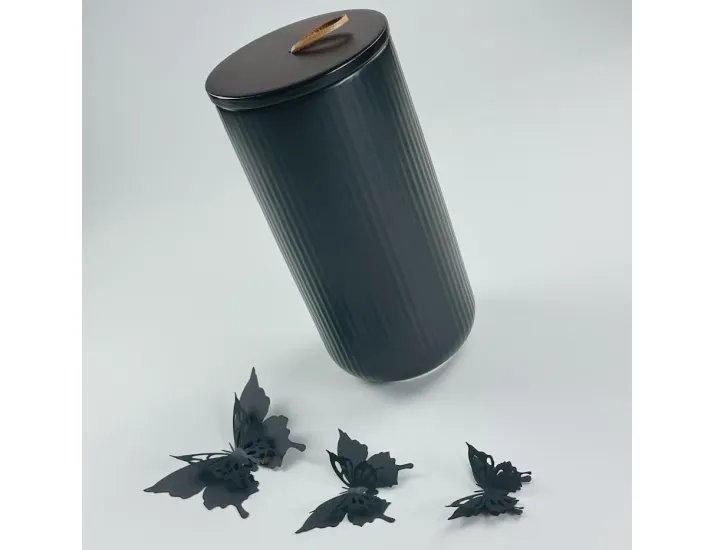 Банка с крышкой 20см(1,1л) Lenardi Blackwood 235-025