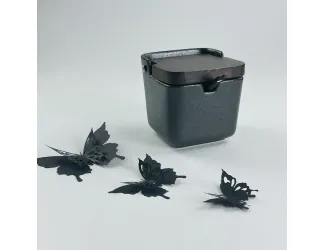 Сахарница 9,5см с ложкой Lenardi Blackwood 235-027