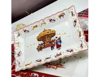 Блюдо 30,5см Lenardi Новогодний 305-174