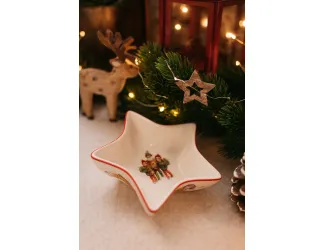 Блюдо-звезда 11см Lenardi Новогодний 305-196