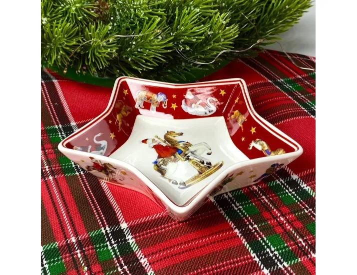 Блюдо-звезда 14см Lenardi Новогодний 305-197