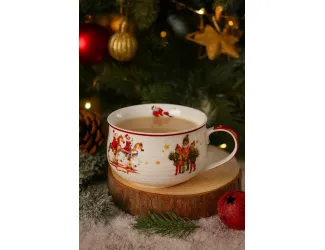 Бульонница 500мл Lenardi Новогодний 305-205