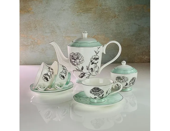 Чайный сервиз 16предметов 270мл LEMONGRAS Lenardi 555-119