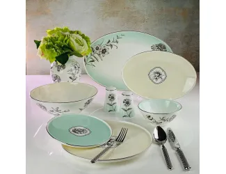 Обеденный сервиз 25предметов LEMONGRAS Lenardi 555-120
