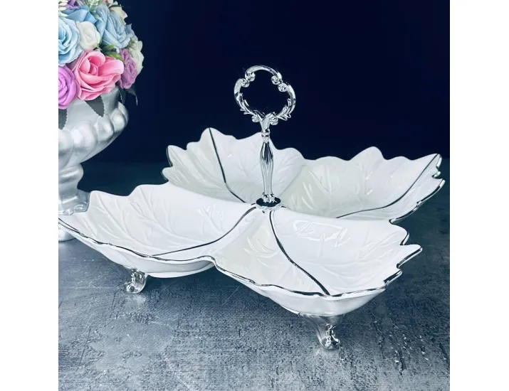 Менажница 27см Lenardi ARGENTO 666-381