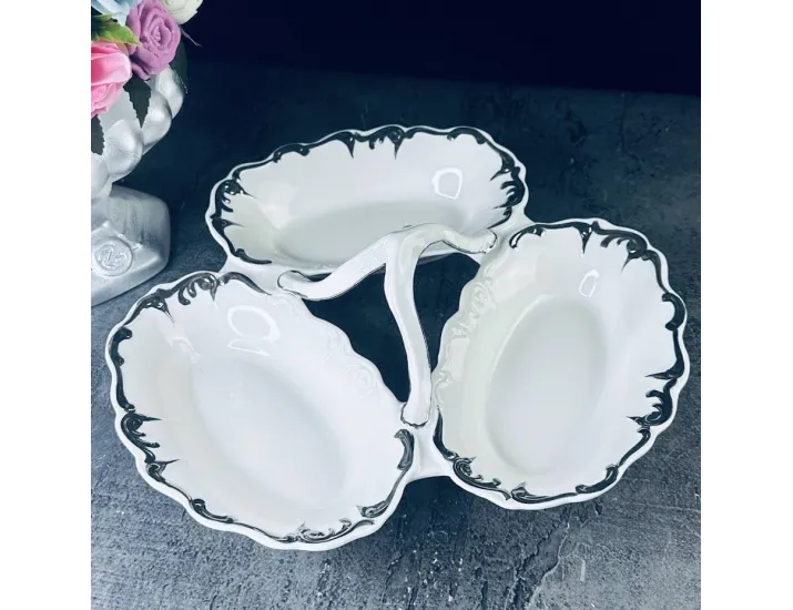 Менажница 26см Lenardi ARGENTO 666-386