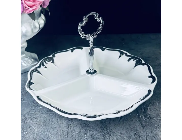 Менажница 27см Lenardi ARGENTO 666-387