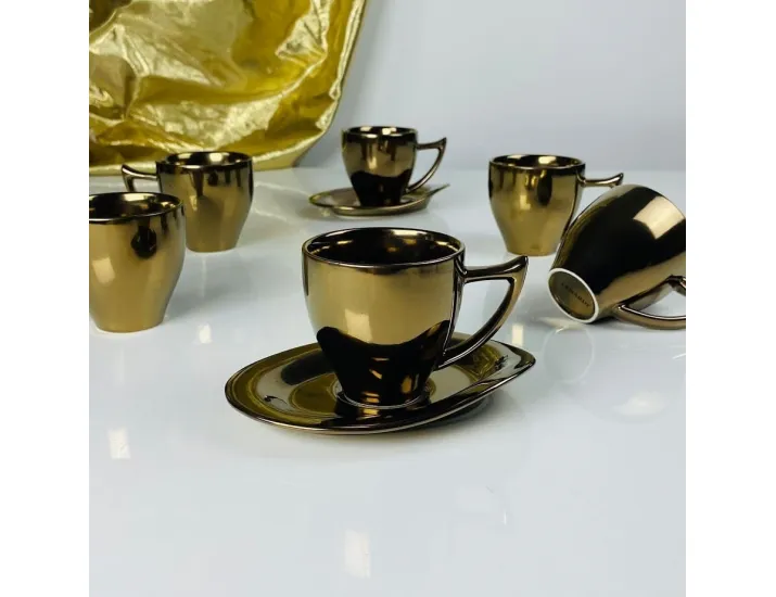 Кофейный набор 110мл 12 предметов Lenardi Винтаж 232-017