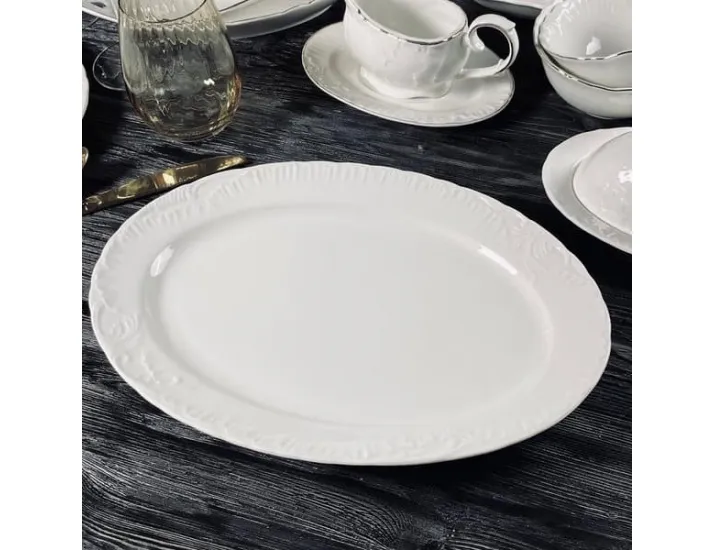 Набор из 2 овальных блюд 35,5см Lenardi Аврора 305-027