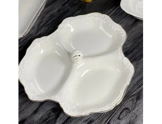 Менажница 27см Lenardi Аврора золото 305-064