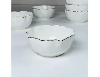 Набор из 6 салатников 12,5см Lenardi Ванесса золото 305-277