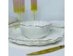Обеденный сервиз на 6 персон 30предметов Lenardi Ванесса золото 305-271