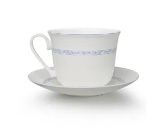 Кружка Джамбо АККУ Кларисса 500 мл + блюдце 16,5см 11256А