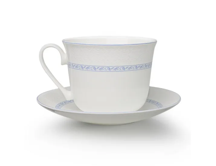 Кружка Джамбо АККУ Кларисса 500 мл + блюдце 16,5см 11256А