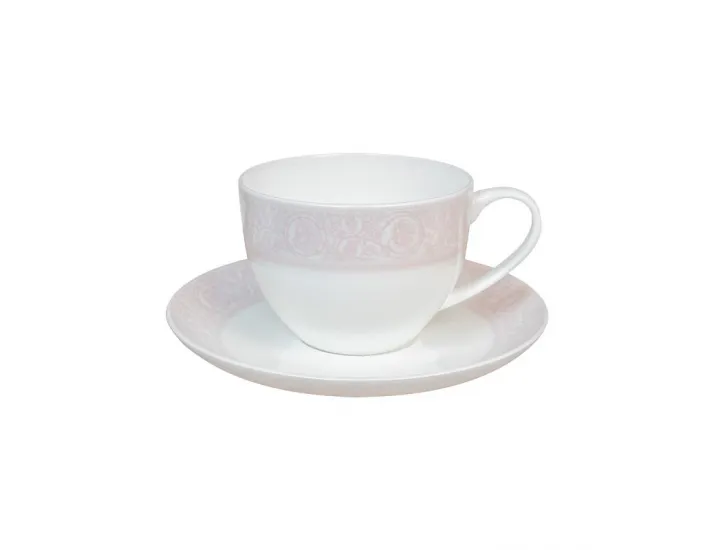 Чайная пара АККУ Дионис-Джеральдин 250мл розовый 11358А