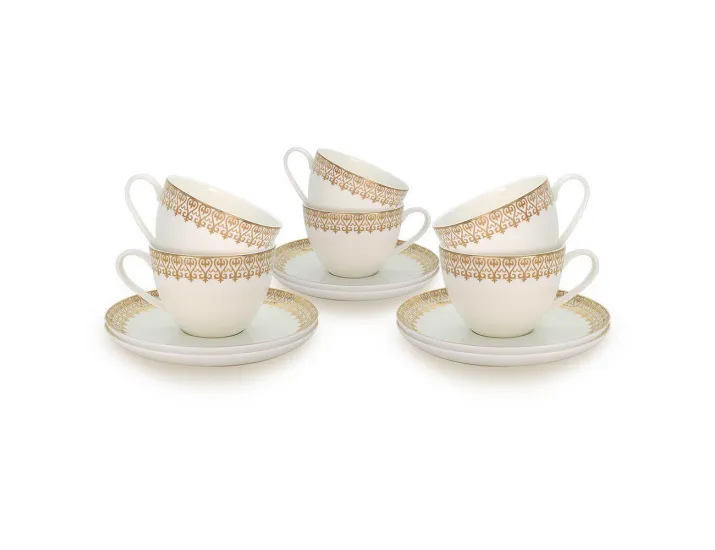Набор чайных пар Акку на 6 персон 12 предметов 71233А