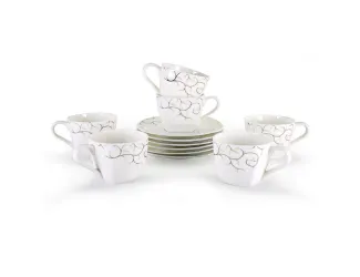 Набор чайных пар Акку Тодес 250мл на 6 персон 12 предметов 71237А